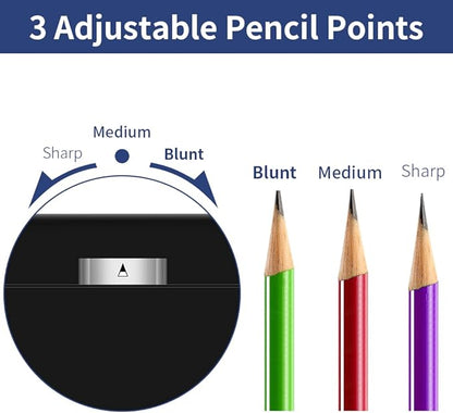 AFMAT Electric Pencil Sharpener, Heavy Duty Pencil Sharpeners - Image 2
