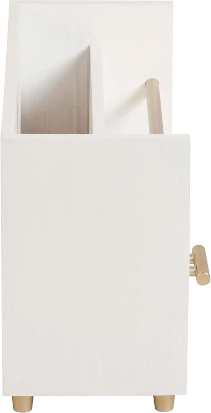 U Brands Juliet Letter Sorter, Office Supplies, Off-White and Gold - Image 3