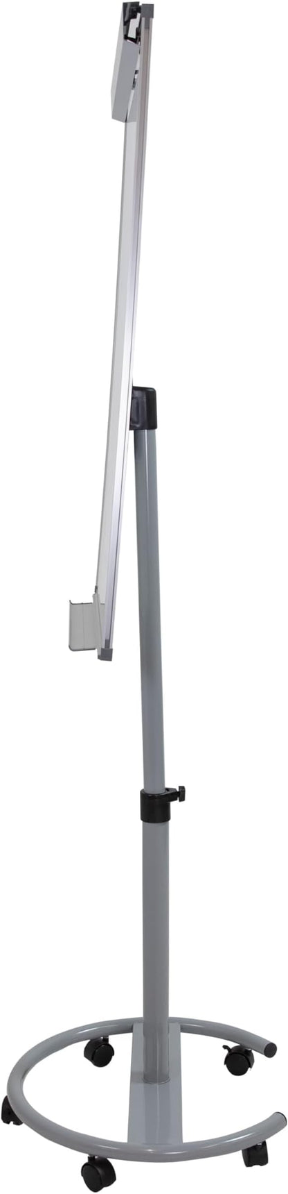 Sunnydaze Adjustable Magnetic Whiteboard Easel – Rolling Dry Erase Board - Image 6