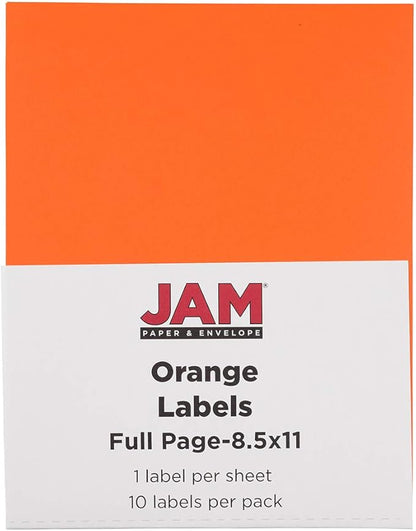 JAM PAPER Full Sheet Shipping Labels - Image 5
