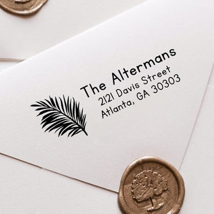 Custom Floral Address Stamp | Choose from 12 Designs | Multiple Ink Color - Image 3