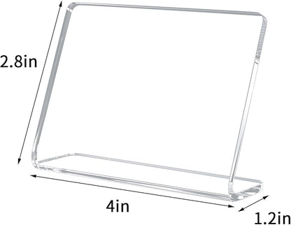20 Pack Acrylic Mini Chalkboard Signs - Image 2