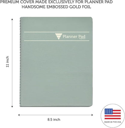 Planner Pad Spiral Bound January-December 2026/ Calendar Year 8 1/2" x 11" - Image 6