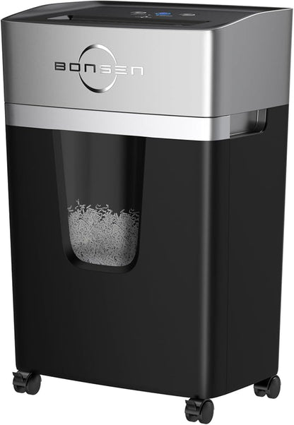 BONSEN 12-Sheet Micro Cut Paper Shredder by BONSEN