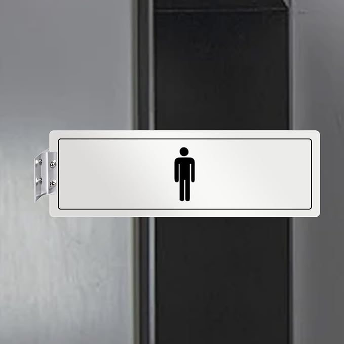 Aluminum Corridor Sign Holder, 10 Pack Direct Sign Mount Bracket, Design - Image 7
