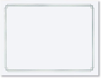 PaperDirect Silver Foil Elegance Border Specialty Certificates, 38lb White Paper - Image 2