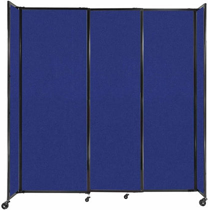 Versare Straightwall Sliding Portable Wall Partition | Freestanding Office by VERSARE