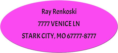 Made in USA Custom Return Address Stickers Labels Customized Mailing Label by HOOKAH+SUN