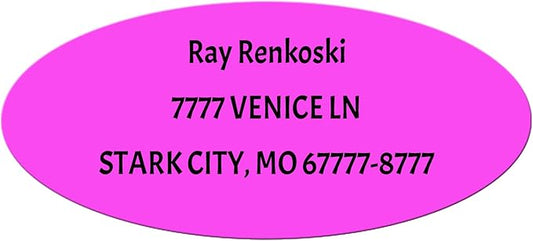 Made in USA Custom Return Address Stickers Labels Customized Mailing Label by HOOKAH+SUN