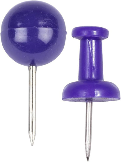 JAM PAPER Colorful Push Pins - Image 4