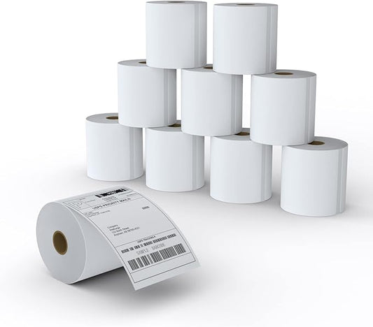 MFLABEL 4x6 Direct Thermal Shipping Labels by MFLABEL