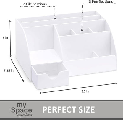 White Desktop Organizer - Image 6