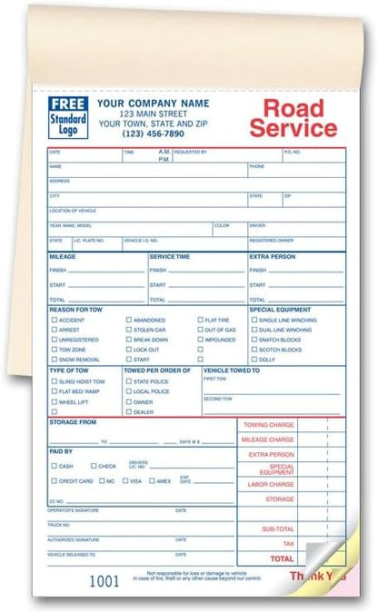 5Forms Towing Service Order Books - Image 2