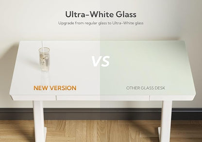 Claiks Glass Standing Desk - Image 7