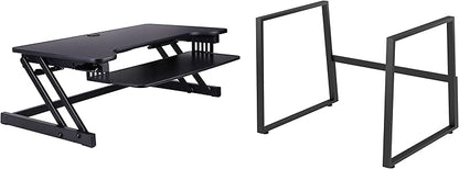 Rocelco 37.5" Height Adjustable Standing Desk Converter by Rocelco
