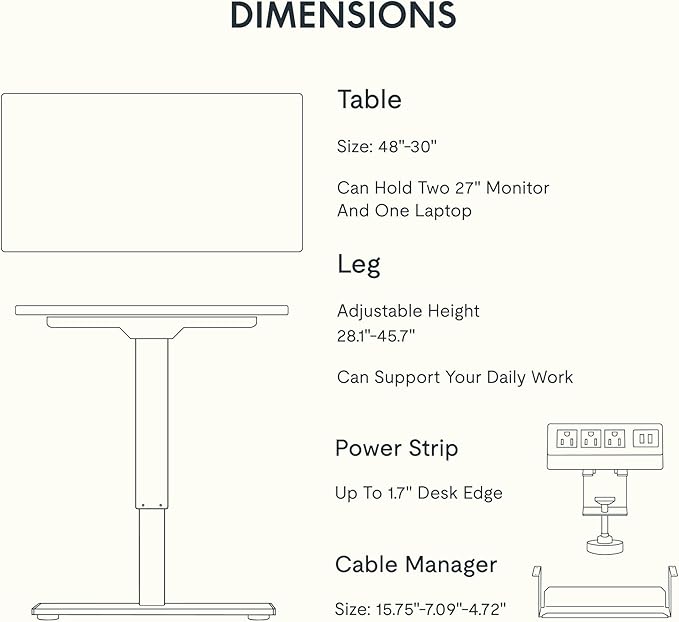 FLEXISPOT EN2 Whole-Piece Standing Desk - Image 6