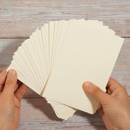 50 Sheets Blank Cardstock Paper 250 GSM Thick Heavy Cards Stock - Image 3