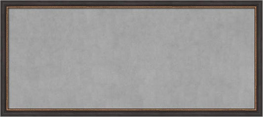 Amanti Art Black Framed Magnetic Board 23x51 Oversize Vision Board by AmantiArt
