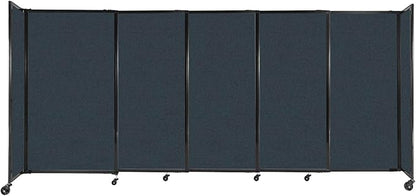 Versare Straightwall Sliding Portable Wall Partition | Freestanding Office by VERSARE