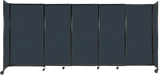 Versare Straightwall Sliding Portable Wall Partition | Freestanding Office by VERSARE