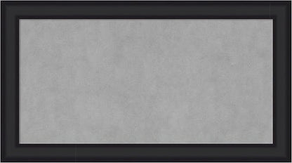 Amanti Art Black Framed Magnetic Board 15x27 Small Vision Board by AmantiArt