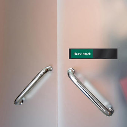 SmartSign In Session Do Not Disturb/Please Knock Slider Door Sign - Image 7
