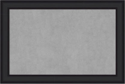 Amanti Art Black Framed Magnetic Board 25x37 Large Vision Board by AmantiArt