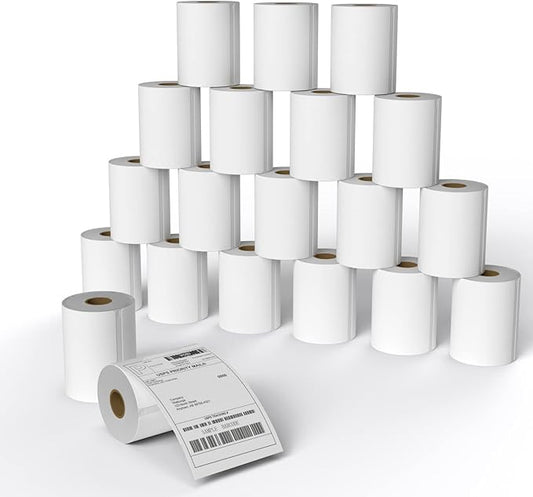 MFLABEL 4x6 Direct Thermal Shipping Labels by MFLABEL