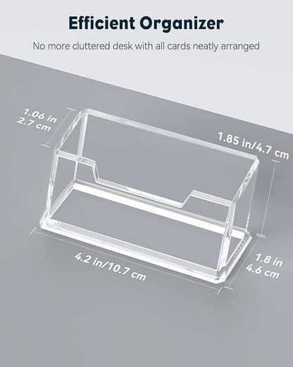 Uniclife Acrylic Business Card Holder - Image 2