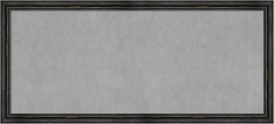 Amanti Art Black Framed Magnetic Board 23x51 Oversize Vision Board by AmantiArt