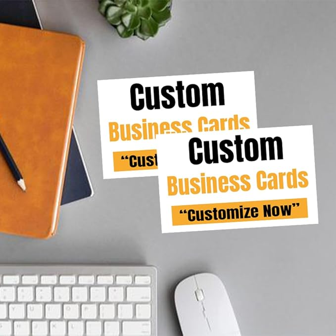 1000Pcs Custom Business Cards Add Photo/Text/LOGO Personalized Business - Image 6