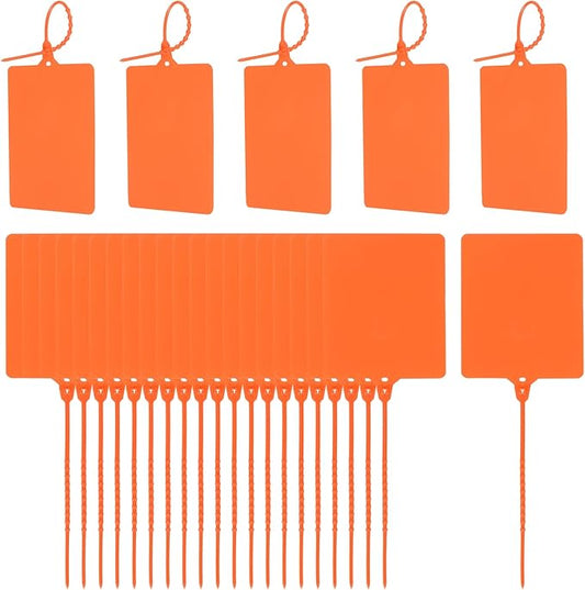 MECCANIXITY Plastic Seals Shipping Tags, by MECCANIXITY