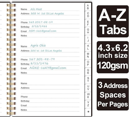 Address Book with Alphabetical Tabs - Image 3