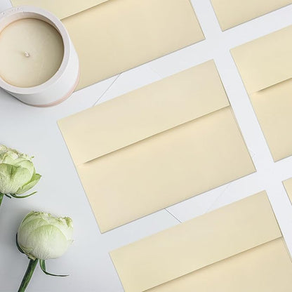 Ivory Blank Cards and Envelopes, Goefun 5x7 Flat Cream Cardstock and A7 - Image 7