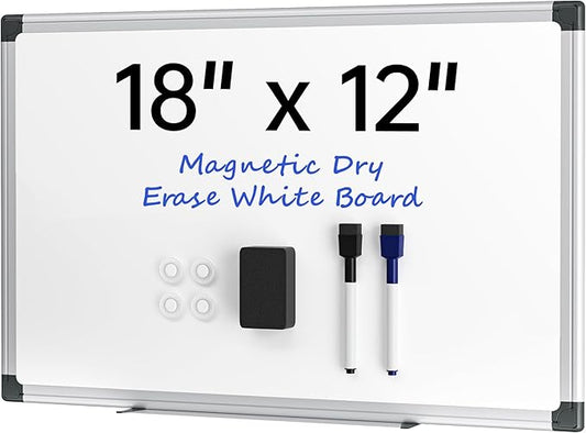 VUSIGN 18" x 12" Small Magnetic Whiteboard by VUSIGN