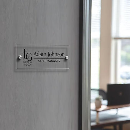 Custom Name Plates for Doors Personalized Wall Name Signs Office Workspace - Image 6