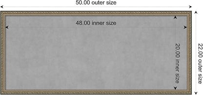 Amanti Art Silver Framed Magnetic Board 22x50 Oversize Vision Board - Image 4