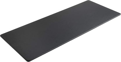 Black Leatherette 30" x 12.5" Keyboard/Mouse Desk Mat - Image 4