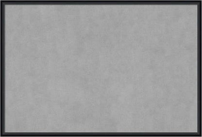 Amanti Art Black Framed Magnetic Board 25x37 Large Vision Board by AmantiArt
