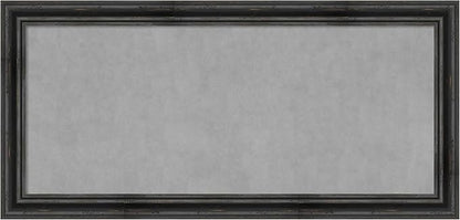 Amanti Art Black Framed Magnetic Board 25x53 Oversize Vision Board by AmantiArt