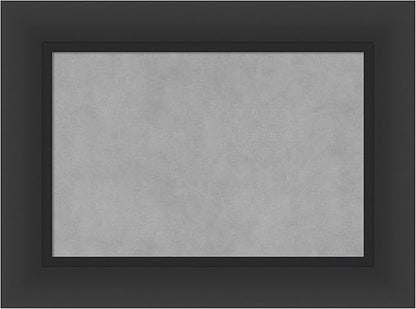 Amanti Art Black Framed Magnetic Board 17x23 Small Vision Board by AmantiArt