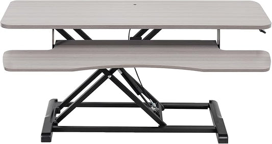 VIVO 36 inch Desk Converter, K Series, Height Adjustable Sit to Stand Riser by VIVO
