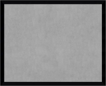 Amanti Art Black Framed Magnetic Board 35x43 X-Large Vision Board by AmantiArt