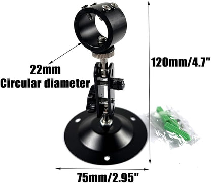Laser Module Brackets 360-Degree Adjustable Positioning Bracket 22mm - Image 2