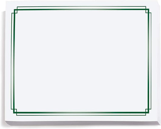 PaperDirect Foil Elegance Specialty Certificates, 50 Sheets of 38lb White Paper by PaperDirect