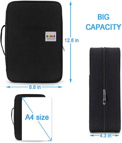 YOUSHARES Big Capacity Colored Pencil Case - Image 6