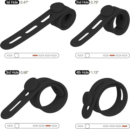 Donruby 24Pcs Silicone Cable Ties - Image 3