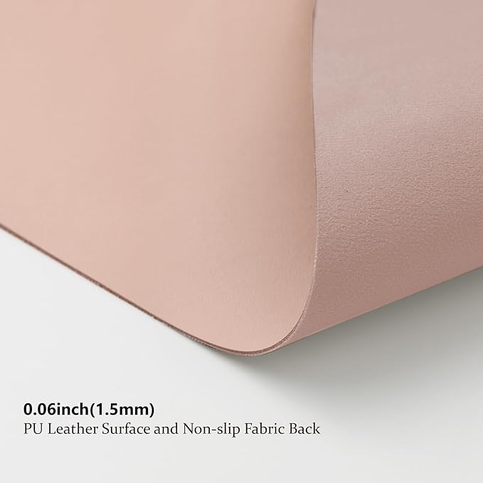 Large Desk Mat - 47.2"x 17" Non-Slip PU Desk Pad - Image 3