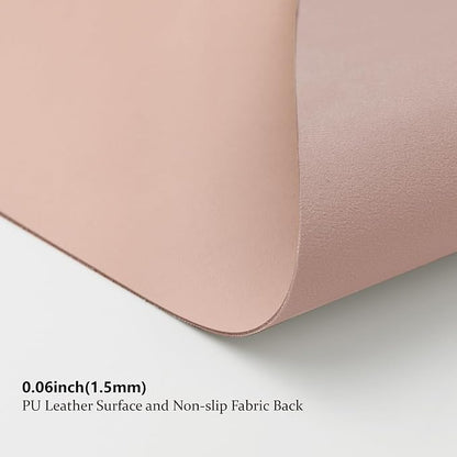 Large Desk Mat - 47.2"x 17" Non-Slip PU Desk Pad - Image 3