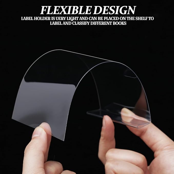 Containlol 60 Sets Moveable Shelf Label Display Holders - Image 4